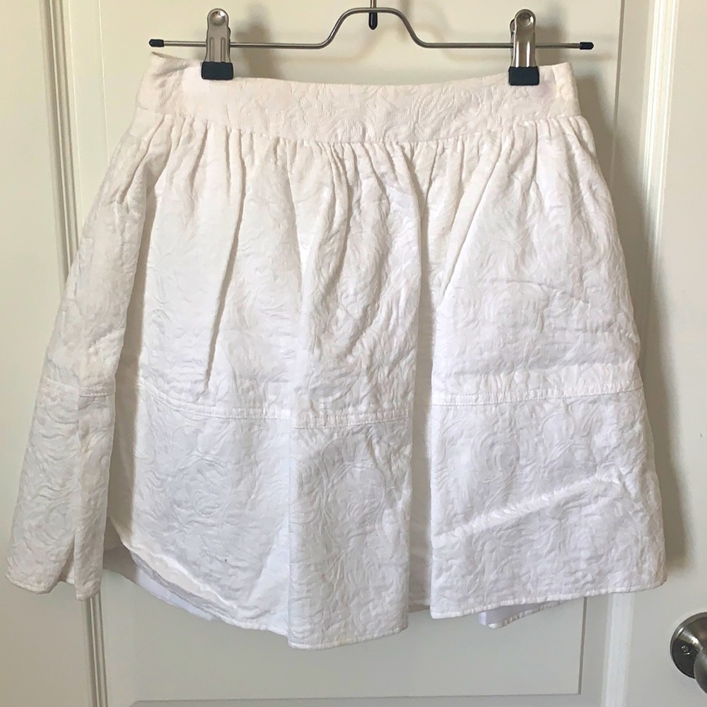 Express white skirt